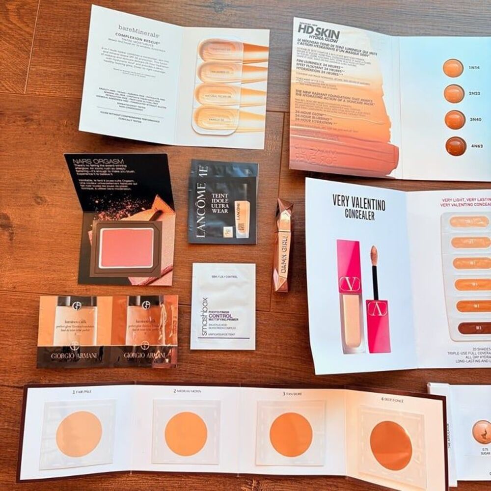 20pc Makeup Sample Bundle–Valentino, YSL, Westman Atelier, Armani, NARS - Picture 2 of 7